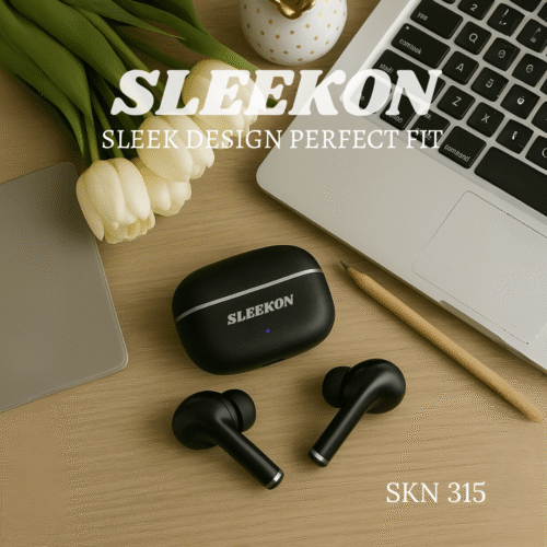 Sleekon SKN-315 Wireless Earbuds – High Bass & 20H Playtime