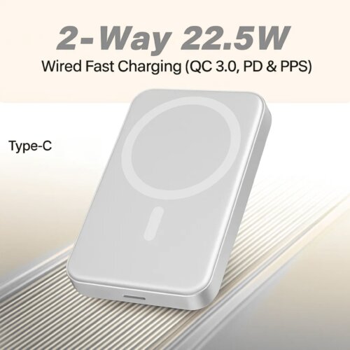 SLEEKON SKN 1210 Wireless Powerbank 20W PD Fast Charging