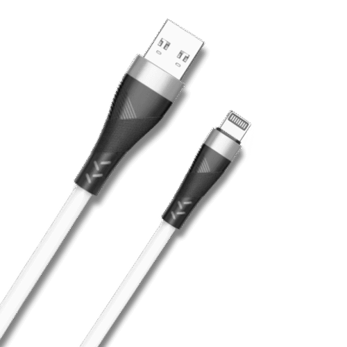 SLEEKON SKN 1012 USB to Lightning Silicon Data Cable (120W Fast Charging, Flexible & Durable)